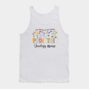 Funny PICU Pediatric Oncology Nurse Pediatrics NICU Nurse Tank Top